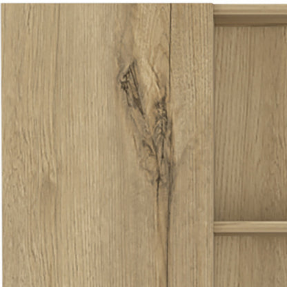 62" Oak Wood Pantry Or Storage Closet - Loft&Timber