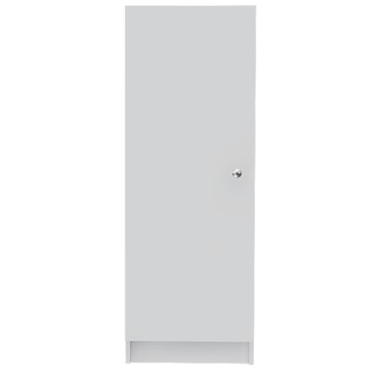 47" White Wood Pantry Or Storage Closet - Loft&Timber