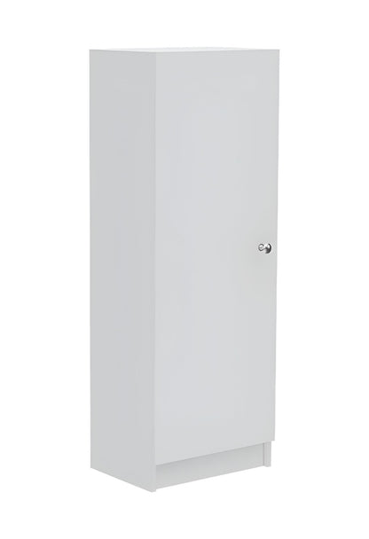 47" White Wood Pantry Or Storage Closet - Loft&Timber