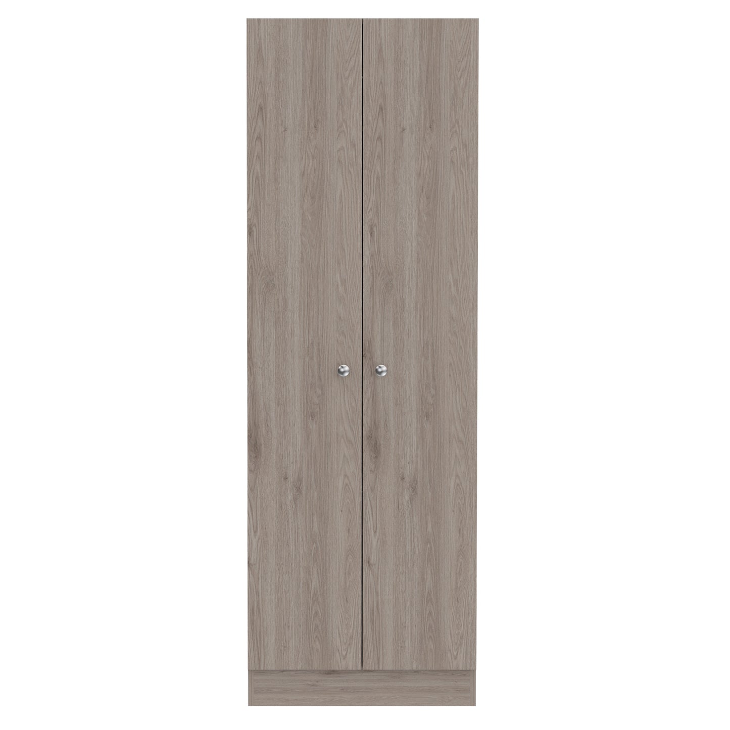 71" Light Gray Wood Pantry Or Storage Closet - Loft&Timber
