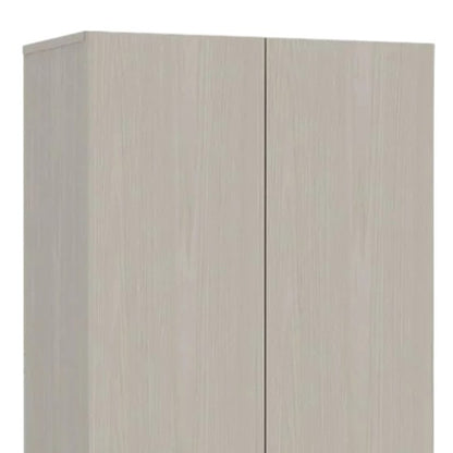 71" Light Gray Wood Pantry Or Storage Closet - Loft&Timber