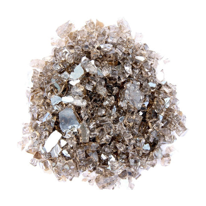 Bronze Round Reflective Fire Pit Glass - Loft&Timber