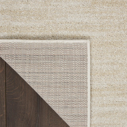 4' Runner Beige And Ivory Indoor Outdoor Runner Rug - Loft&Timber