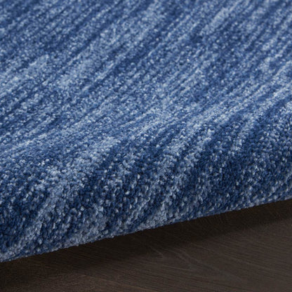 4' Runner Navy Blue Indoor Outdoor Runner Rug - Loft&Timber