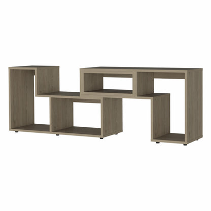 63" Open Shelving TV Stand - Loft&Timber