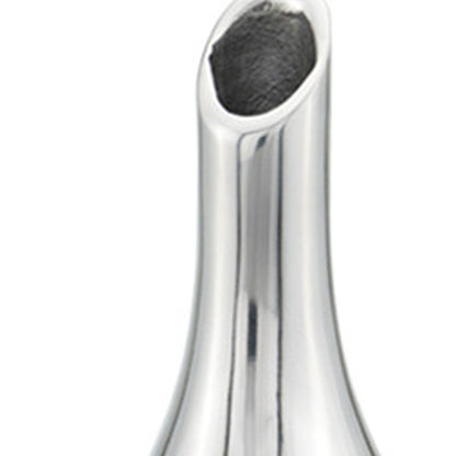 16" Silver Bud Aluminum Table Vase - Loft&Timber