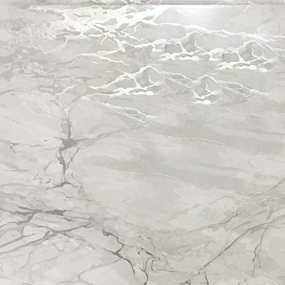 12" X 18" Silver And Gray Abstract Placemats - Loft&Timber