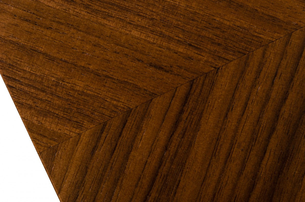 95" Brown Solid Wood Dining Table - Loft&Timber