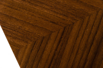 95" Brown Solid Wood Dining Table - Loft&Timber