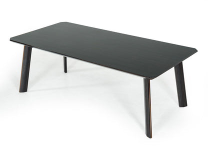 87" Ebony Dining Table - Loft&Timber