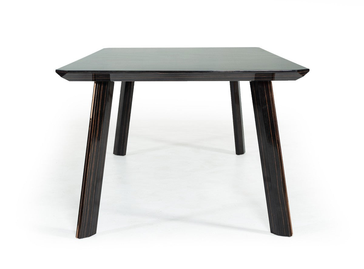 87" Ebony Dining Table - Loft&Timber