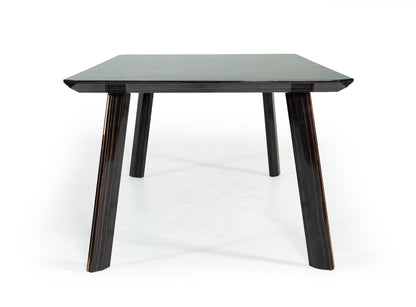 87" Ebony Dining Table - Loft&Timber