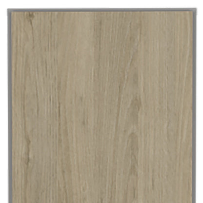 82" Gray And Oak Wood Pantry Or Storage Closet - Loft&Timber