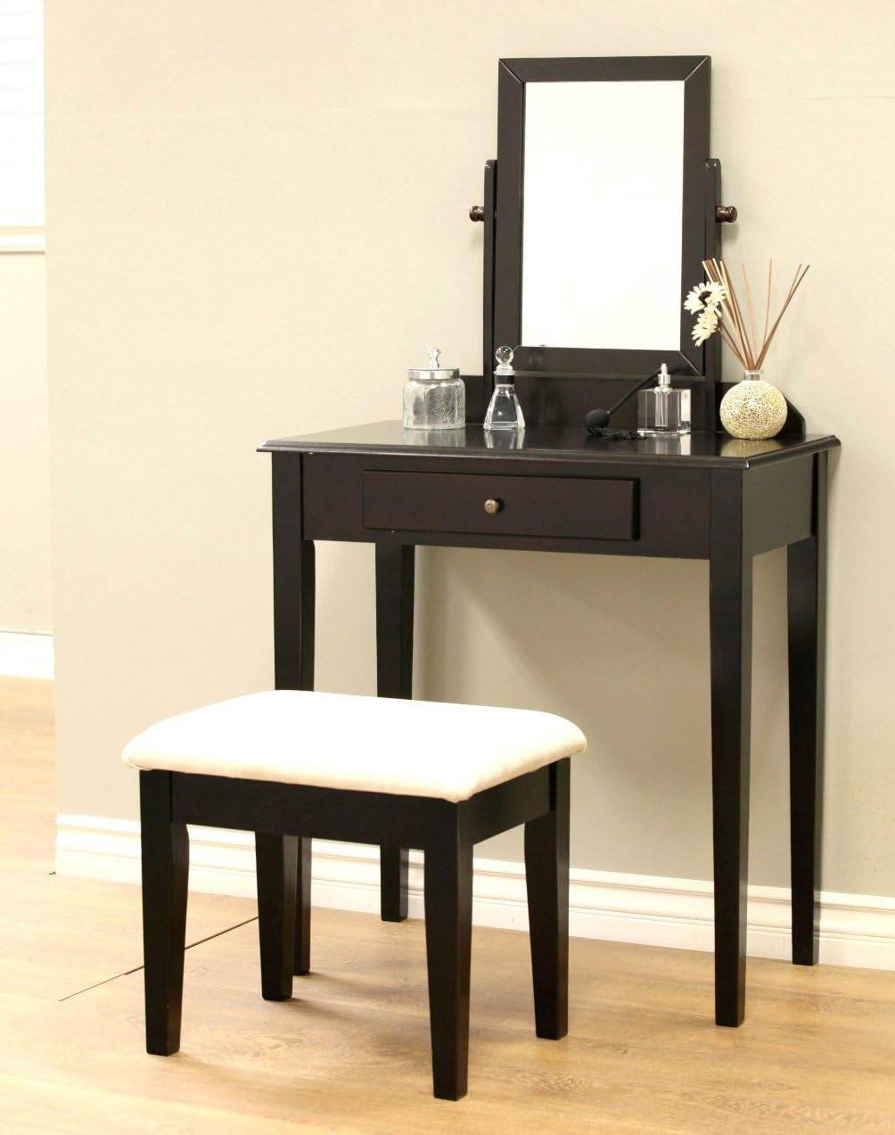 Frenchi Furniture Wood Vanity Set - Loft&Timber
