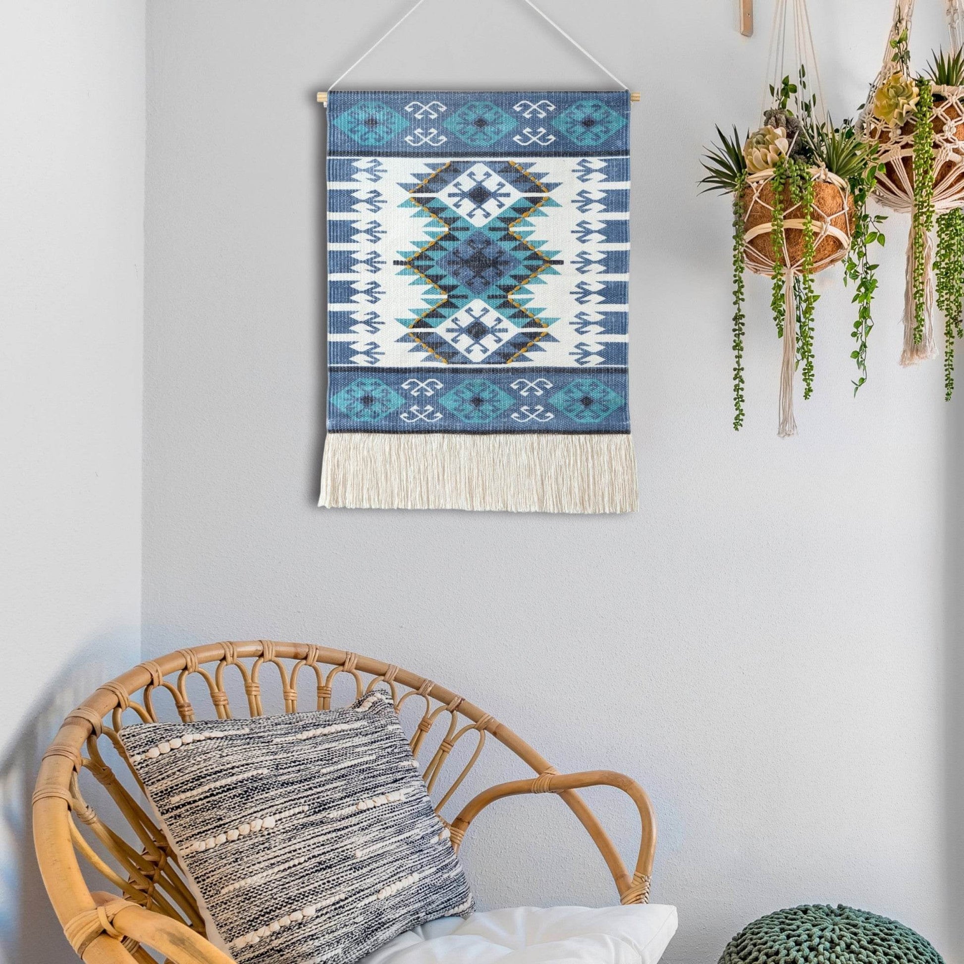 Bohemian Wall Hanging Unframed Print Wall Art - Loft&Timber