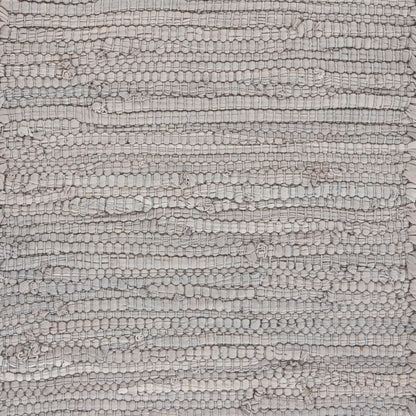 19" Set of Four Gray And Natural Cotton Placemats - Loft&Timber