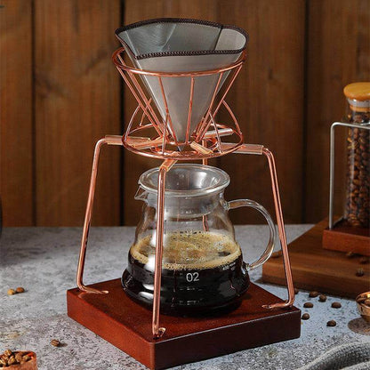 Cold Coffee Pour Over Stainless Steel Kit - Loft&Timber