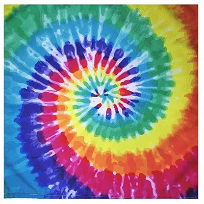 Charlo's Cloth Napkins Set of 4 Tie Dye 16" by 16" - Colored - Loft&Timber