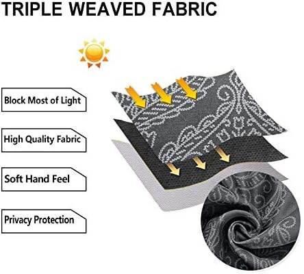 Custom Curtains: Ombre Blackout Curtains, Set of 2 Panels - Loft&Timber