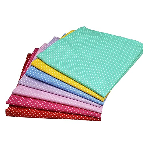 Charlo's Set of 4 Pink Polka Dot 100% Cotton Cloth Napkins 15" by 15" Washable Reusable - Loft&Timber