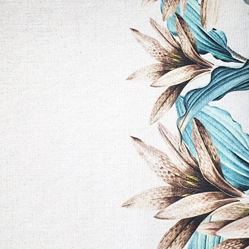 Charlo's Cloth Napkins Set of 4 Pure Beauty 16" by 16" - Beige - Loft&Timber