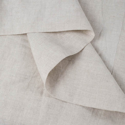 Light Gray Linen King Flat Sheet - Loft&Timber