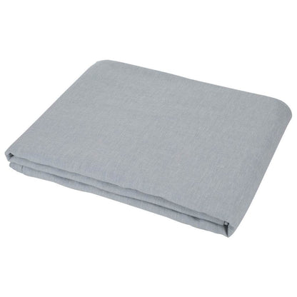 Blue Linen Twin Flat Sheet - Loft&Timber