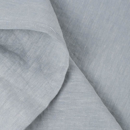 Blue Linen Twin Flat Sheet - Loft&Timber