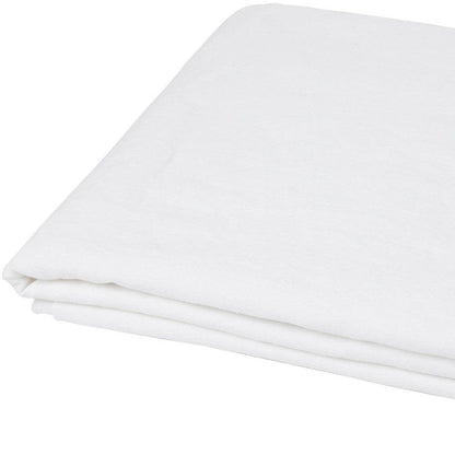 Ivory Linen King Flat Sheet - Loft&Timber