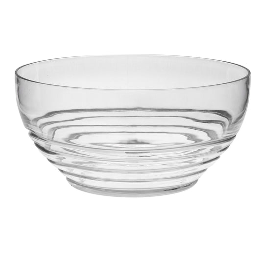 10" Clear Acrylic Round Salad Bowl - Loft&Timber