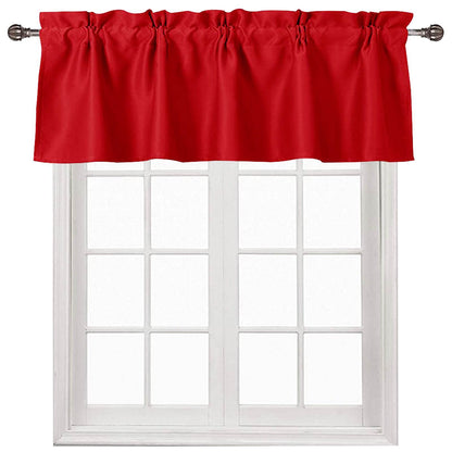 DWCN Blackout Valance Curtains for Kitchen, 1 Panel - Loft&Timber