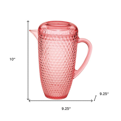 2.5 Quart Pink Diamond Acrylic Pitcher - Loft&Timber