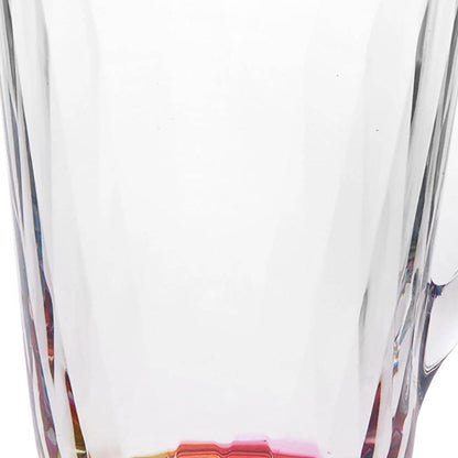 2.5 Clear and Rainbow Diamond Acrylic Pitcher - Loft&Timber