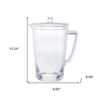 2.75 Quart Clear Acrylic Pitcher - Loft&Timber