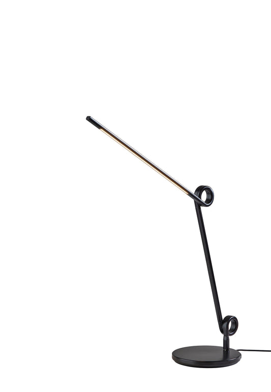 35" Black Metal Novelty Desk Lamp - Loft&Timber