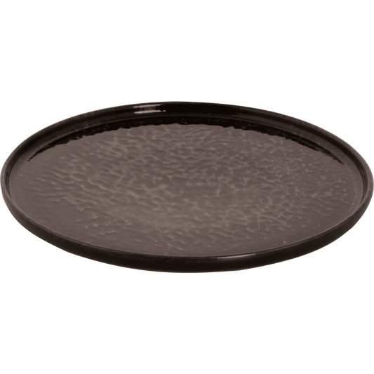 [ Set of 6 ] PLATE 20 BLACK TAHITI 8 inch - Loft&Timber