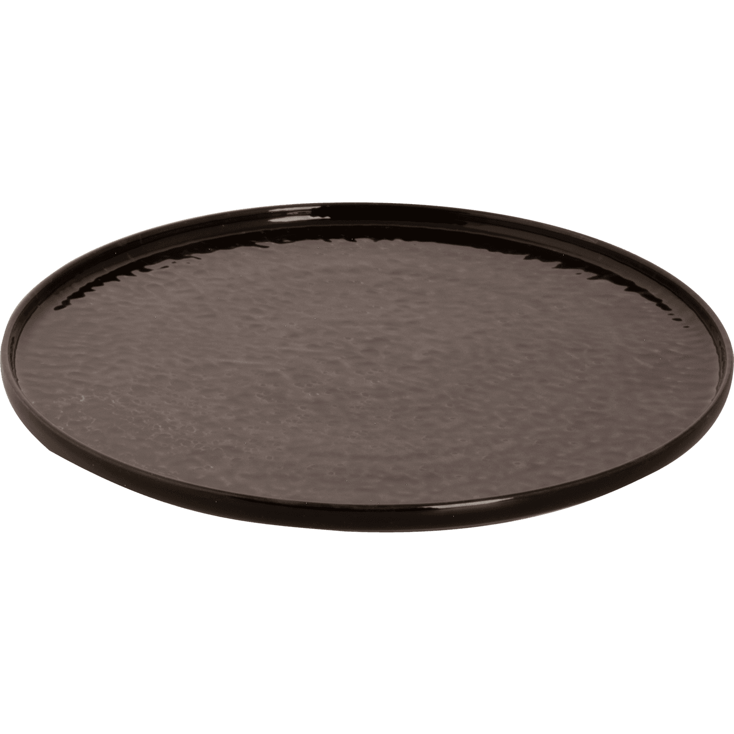 [ Set of 12 ] PLATE 28 BLACK TAHITI 11 inch - Loft&Timber