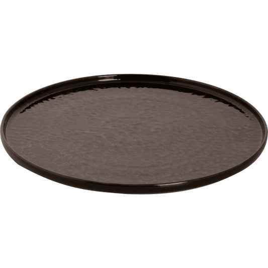 [ Set of 12 ] PLATE 28 BLACK TAHITI 11 inch - Loft&Timber