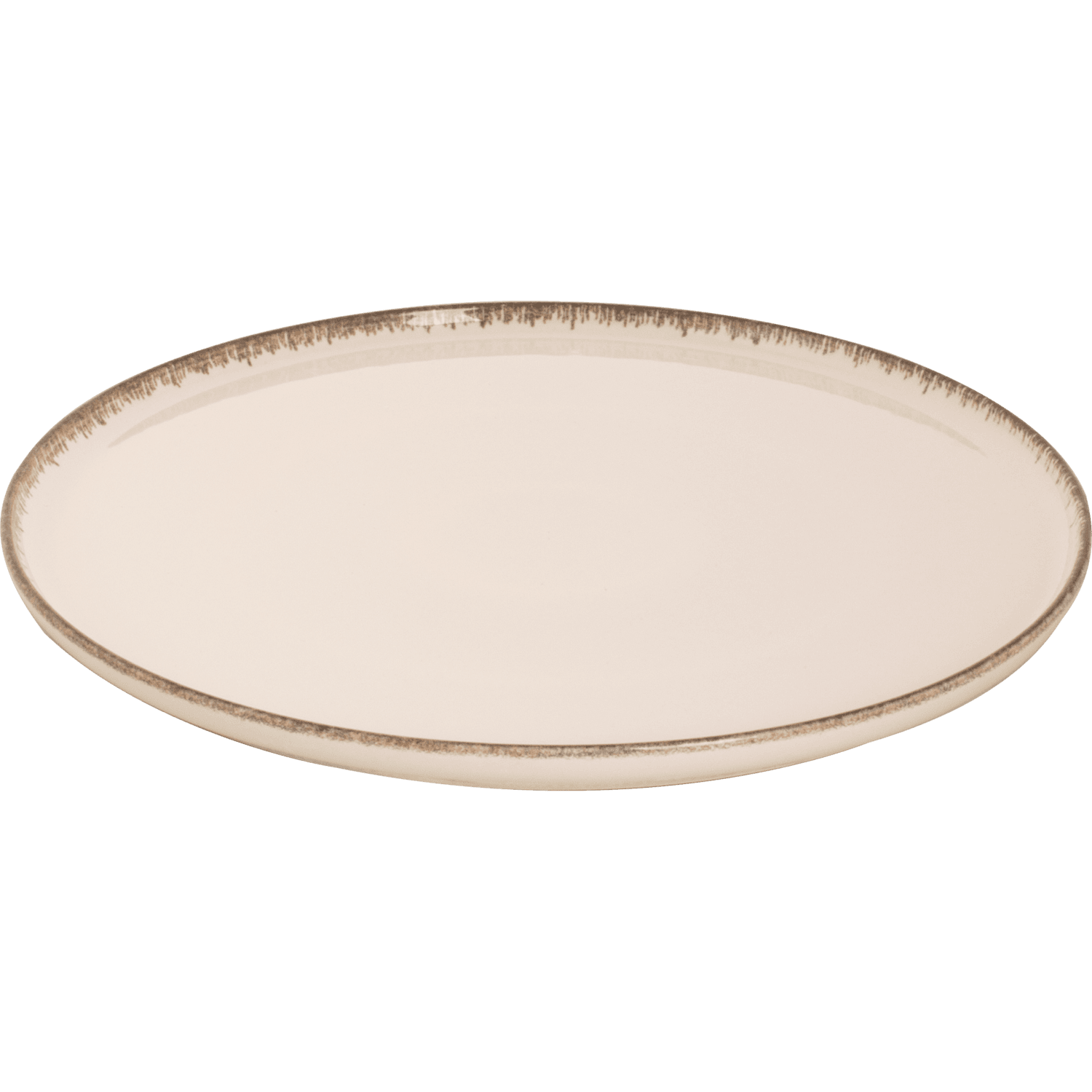 [ Set of 12 ] PLATE 28 CREAM AKOYA 11 inch - Loft&Timber