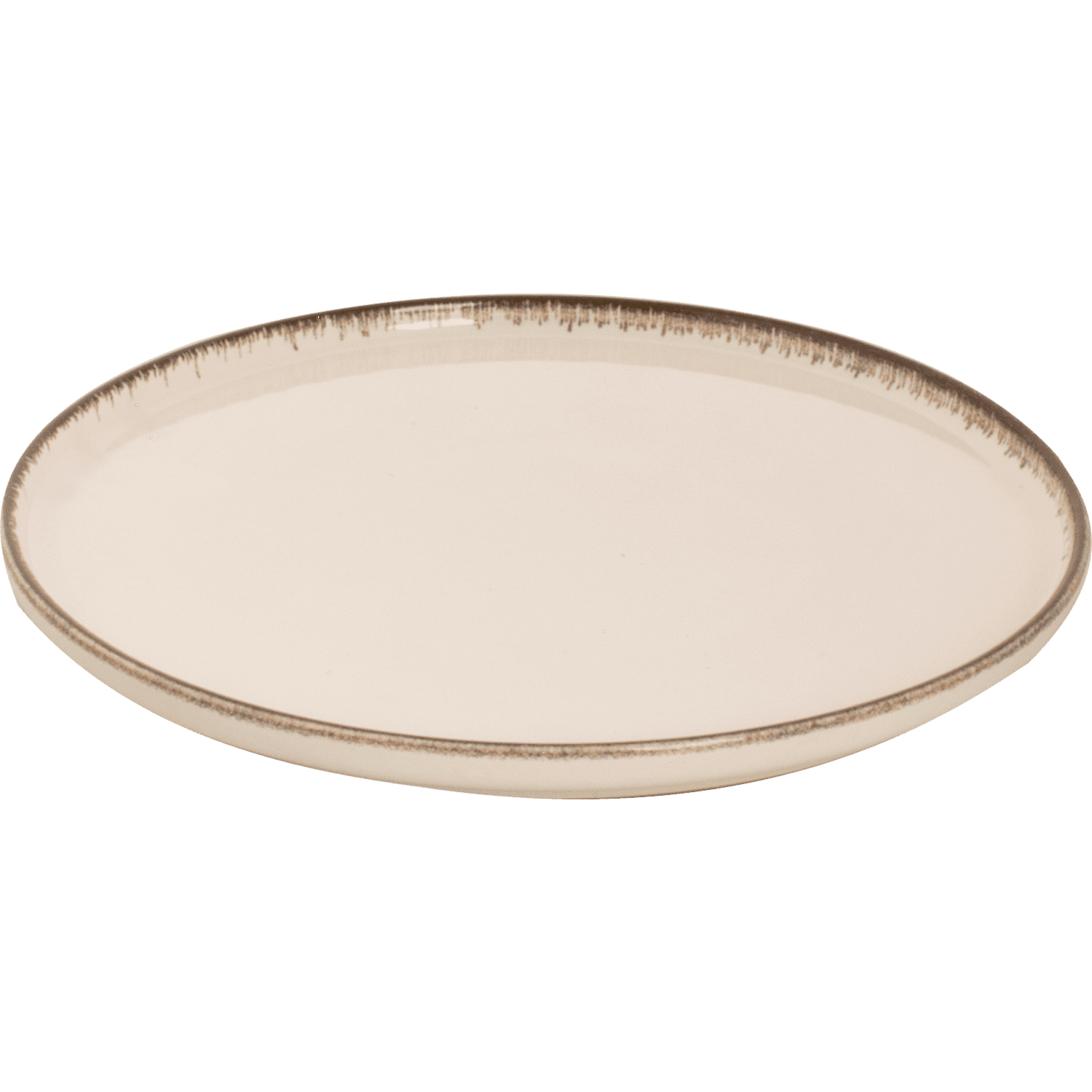 [ Set of 6 ] PLATE 20 CREAM AKOYA 8 inch - Loft&Timber