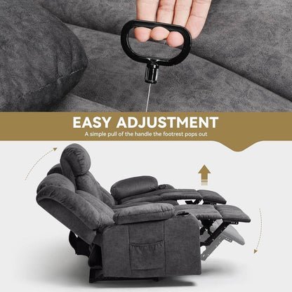 Manual Recliner Chair Set - Loft&Timber