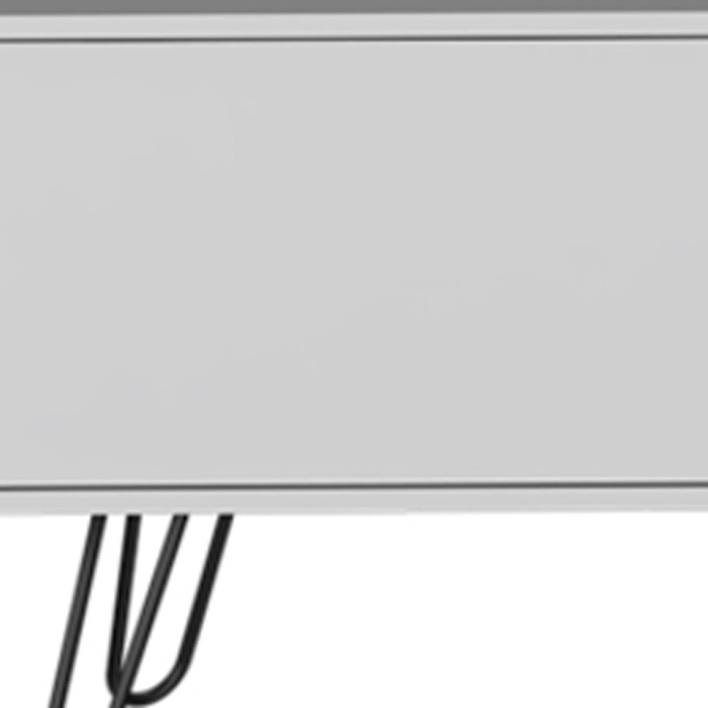 71" White Cabinet Open And Enclosed Storage TV Stand-4