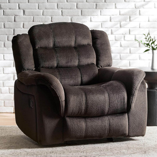 Hawthorne Glider Recliner, Chocholate - Loft&Timber