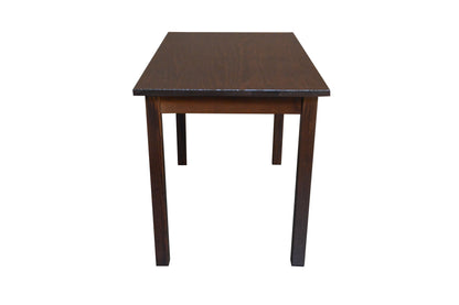 48" Raw Umber Solid Wood Dining Table - Loft&Timber