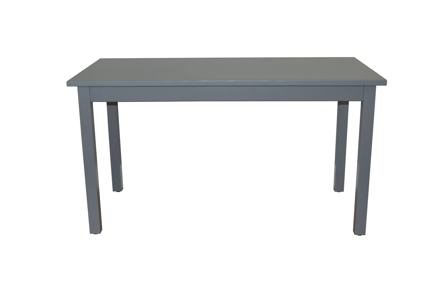 60" Gray Solid Wood Dining Table - Loft&Timber