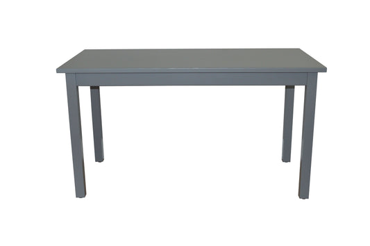 60" Gray Solid Wood Dining Table - Loft&Timber