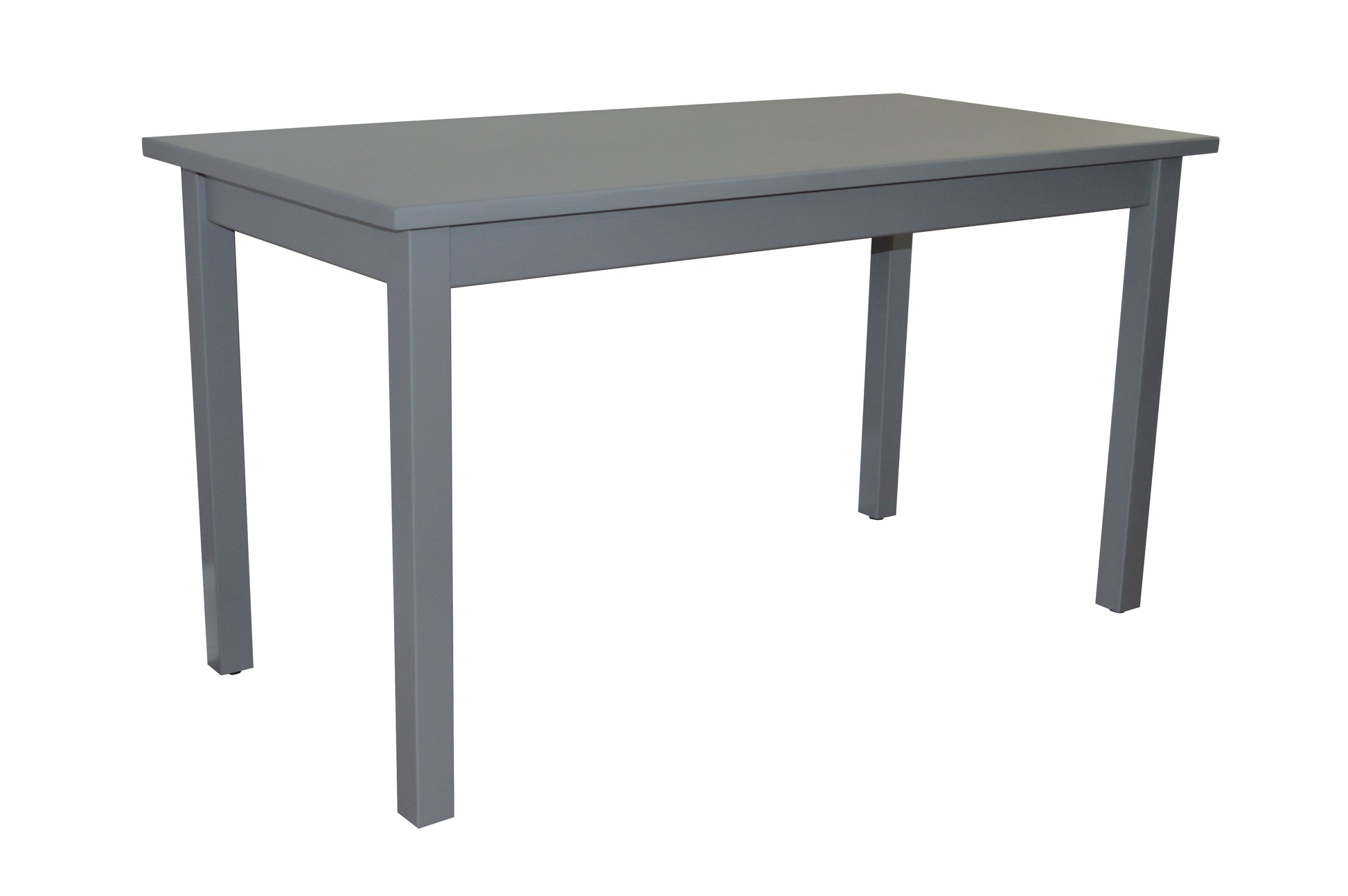 60" Gray Solid Wood Dining Table - Loft&Timber