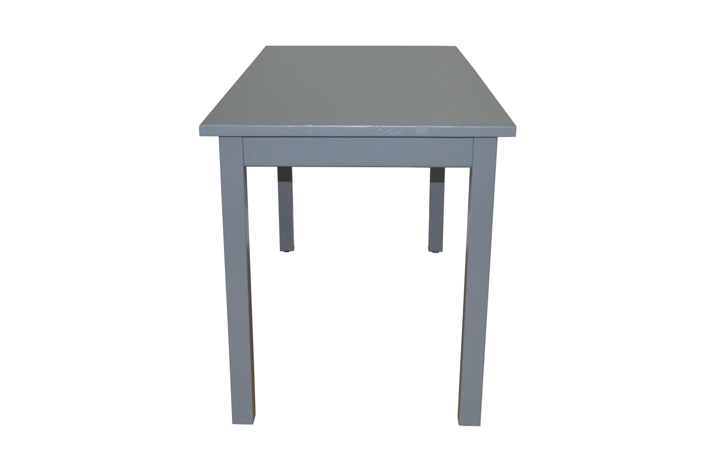 60" Gray Solid Wood Dining Table - Loft&Timber