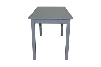 60" Gray Solid Wood Dining Table - Loft&Timber