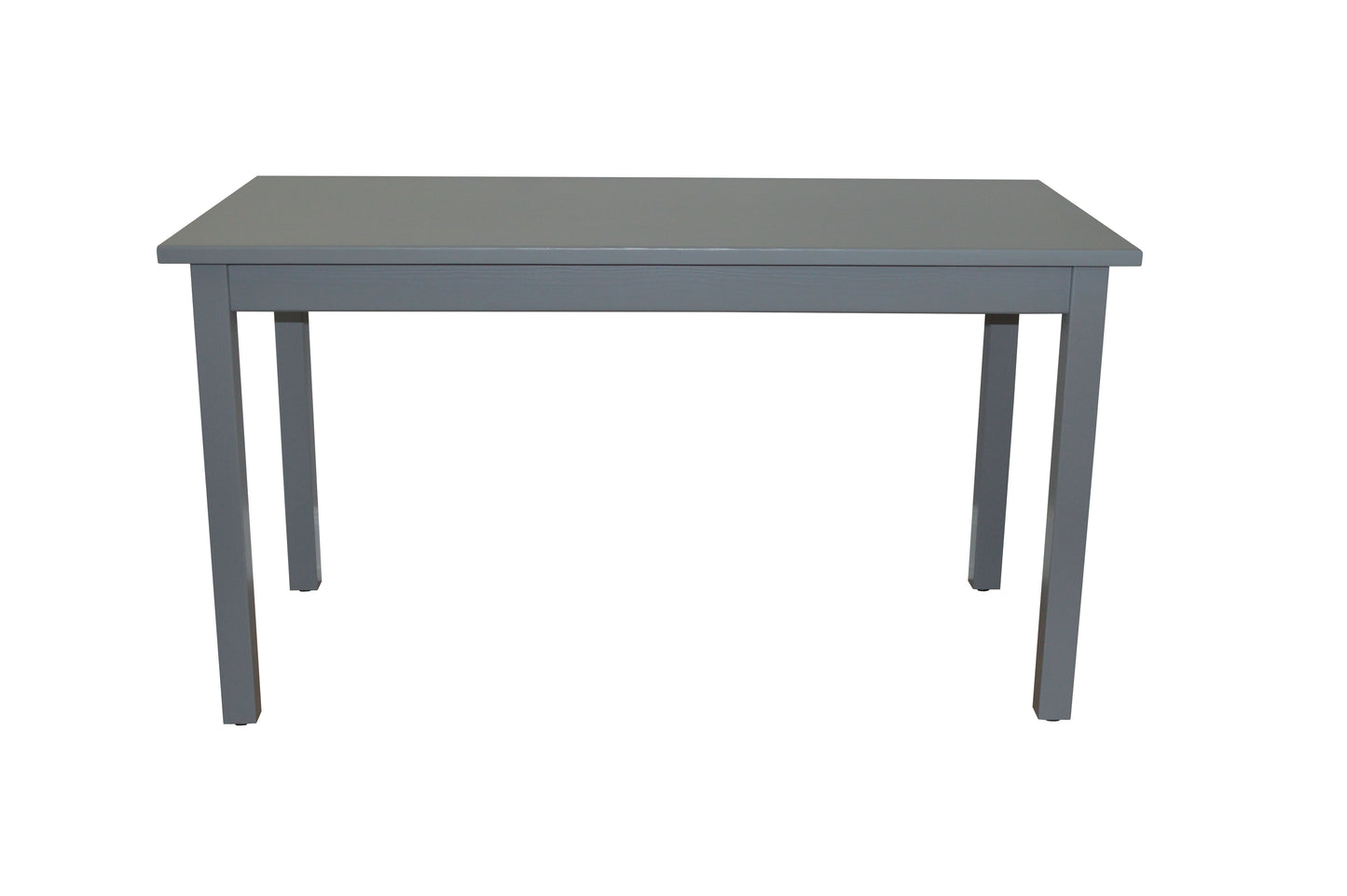 60" Gray Solid Wood Dining Table - Loft&Timber